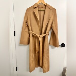 The Curated Classic Coat in Camel